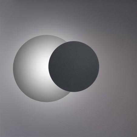 Aura Wandleuchte Schwarz