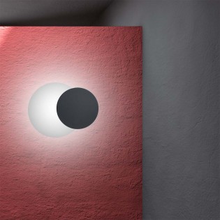 Aura Wandleuchte Schwarz
