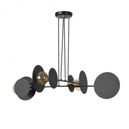 Ceiling Lamp Denis Black (4 lights)
