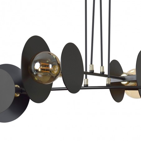 Ceiling Lamp Denis Black (4 lights)