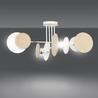 Ceiling Flush Light Olante White (4 lights)