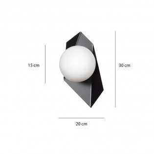 Wall Lamp Escena Black