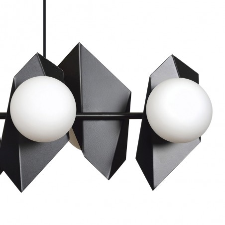 Ceiling Track Lamp Escena Black (6 lights)