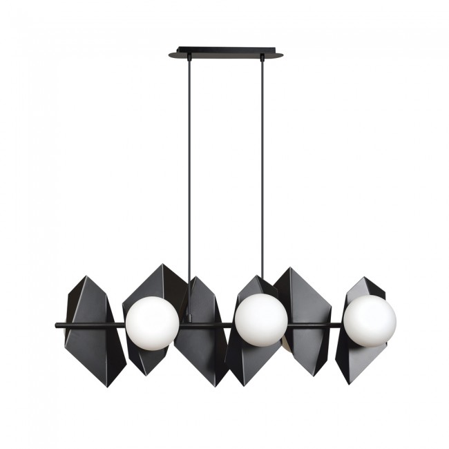 Ceiling Track Lamp Escena Black (6 lights)
