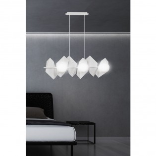 Regleta de techo Escena Blanco (6 luces)