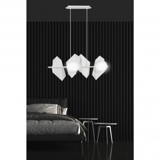 Regleta de techo Escena Blanco (4 luces)