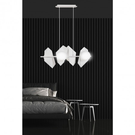 Regleta de techo Escena Blanco (4 luces)