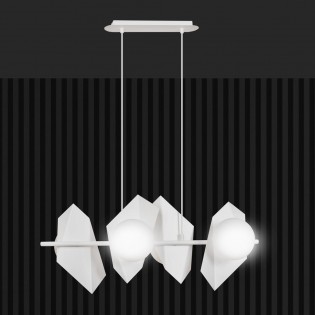 Ceiling Track Lamp Escena White (4 lights)