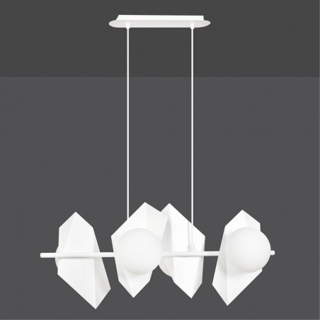 Ceiling Track Lamp Escena White (4 lights)