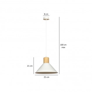 Ceiling Lamp Piamonte White