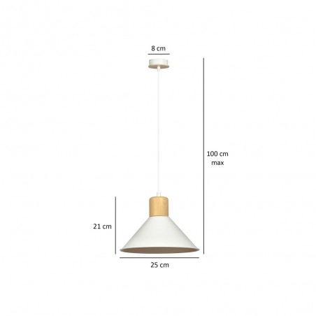 Ceiling Lamp Piamonte White