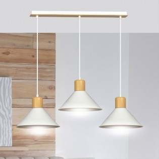 Ceiling Track Lamp Piamonte White (3 lights)