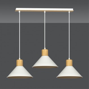 Ceiling Track Lamp Piamonte White (3 lights)