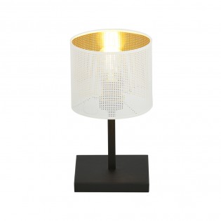 Table Lamp Rivera White/Gold