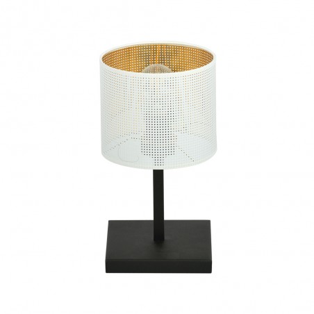 Table Lamp Rivera White/Gold