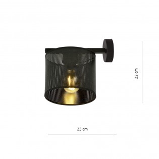 Wall Lamp Rivera Black