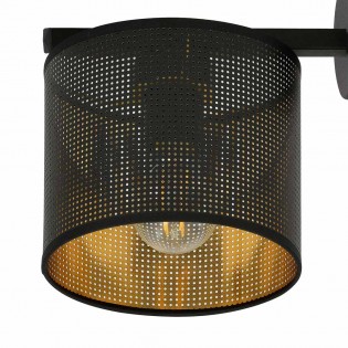 Wall Lamp Rivera Black/Gold