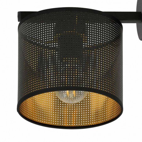 Wall Lamp Rivera Black/Gold