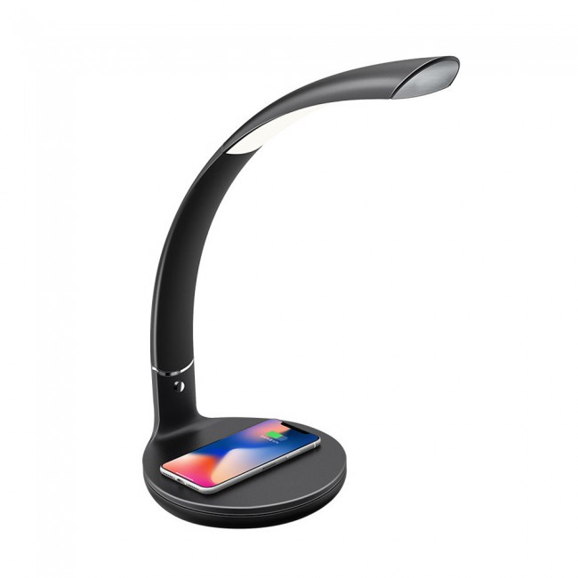 Led-Tischlampe mit kabellosem Ladegerät Alabastro (7W)