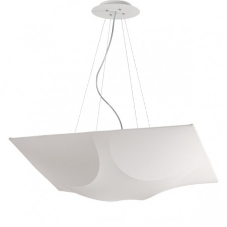 Fabric Shade Pendant Lamp Alpha Collection (Elegance Rcil)