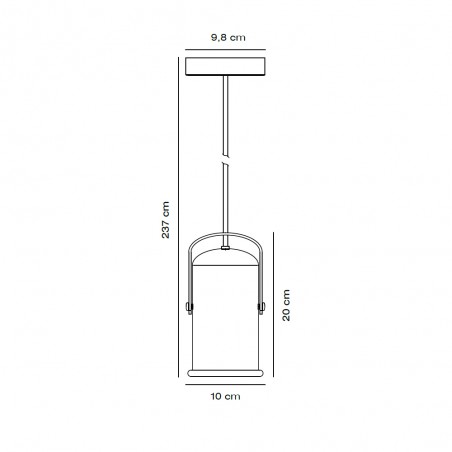 Ceiling Lamp Porter