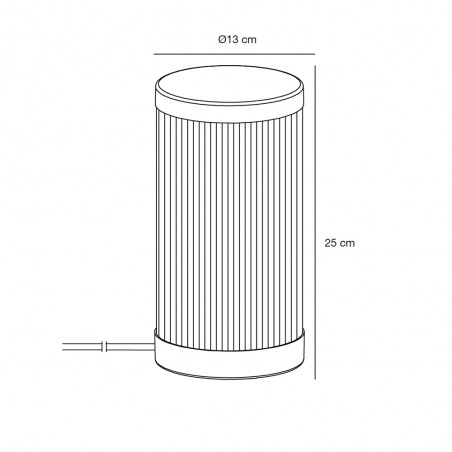 Outdoor Table Lamp Coupar