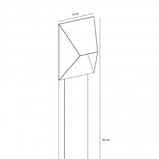 Outdoor Bollard Lamp Pontio 15