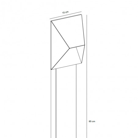 Outdoor Bollard Lamp Pontio 15