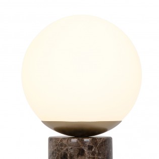 Table Lamp Lilly Brown