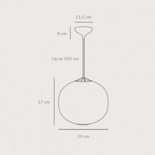 Ceiling Lamp Navone 20