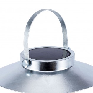 Portable LED Lamp Temple To-Go 30  Galvanized