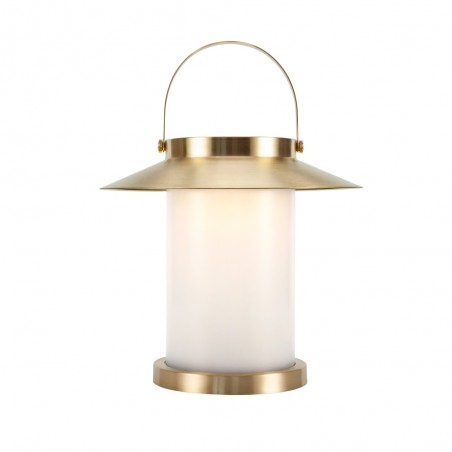 Lámpara portátil LED Temple To-Go 35 Latón