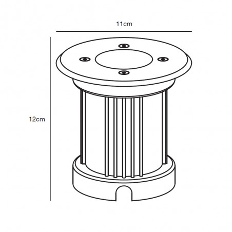 Pato Rundes Einbaudownlight