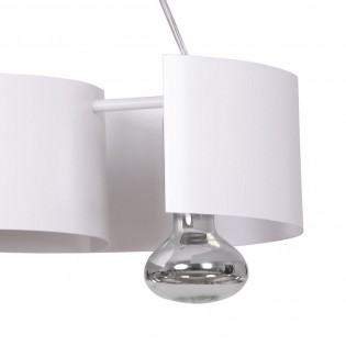 Ceiling Lamp Bisón White (2 lights)