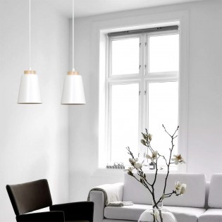 Ceiling Track Lamp Lasso White (2 lights)