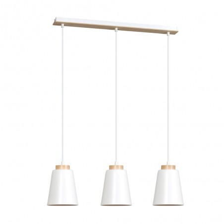 Ceiling Track Lamp Lasso White (3 lights)