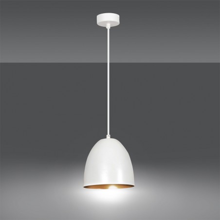 Ceiling Lamp Jonix White/Gold