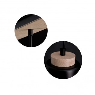 Ceiling Lamp Lasso Black
