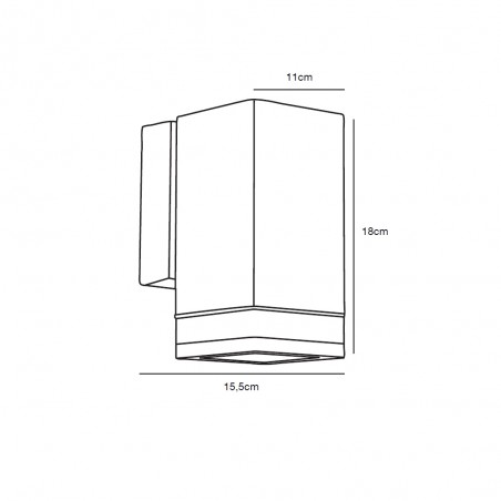 Outdoor Wall Lamp Elm
