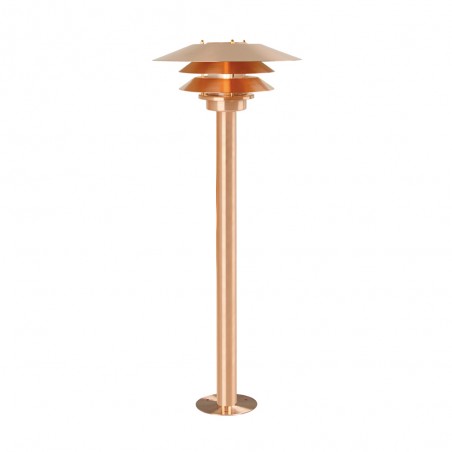 Outdoor Bollard Light Copper