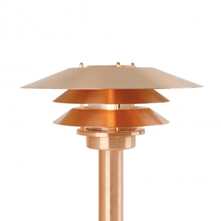 Outdoor Bollard Light Copper