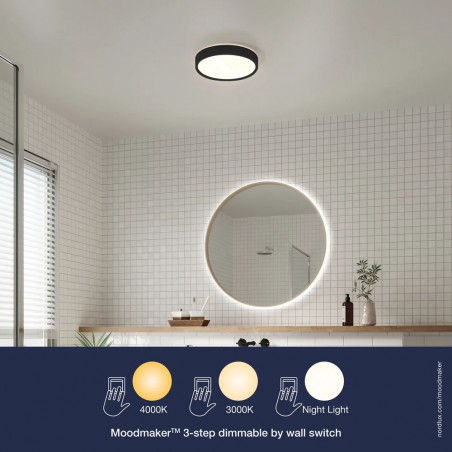 Noxy LED-Deckenleuchte für Bäder (17W)