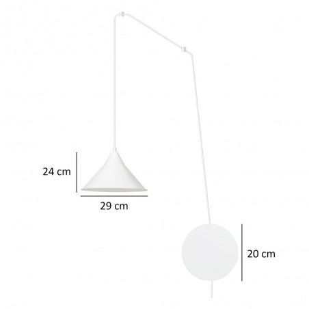 Wall Lamp Cerremo White