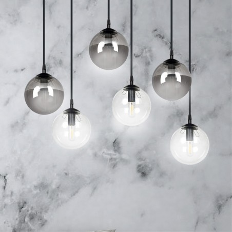 Ceiling Track Lamp Sagan Mix II (6 lights)