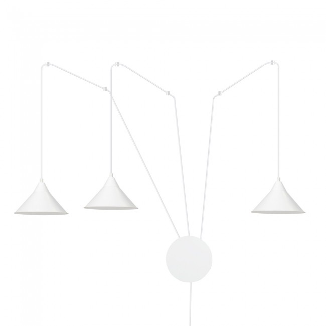 Wall Lamp Cerremo White (3 lights)