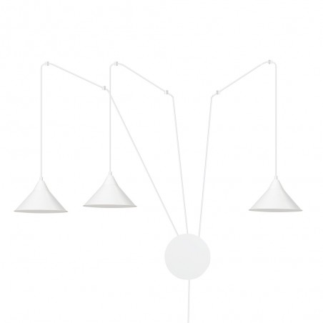 Wall Lamp Cerremo White (3 lights)