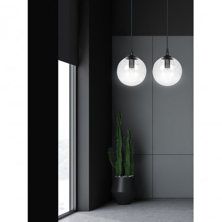 Ceiling Track Lamp Sagan Transparent (2 lights)