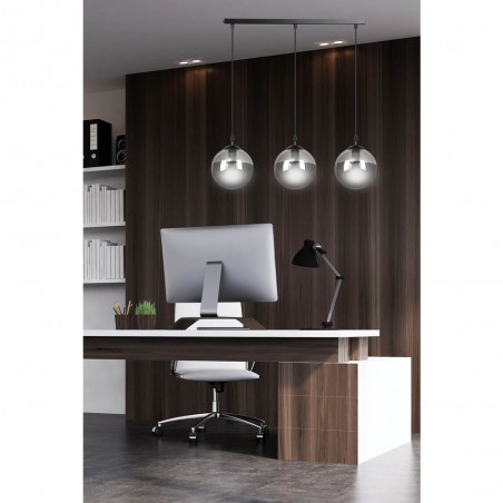 Ceiling Track Lamp Sagan Graphite (3 lights)