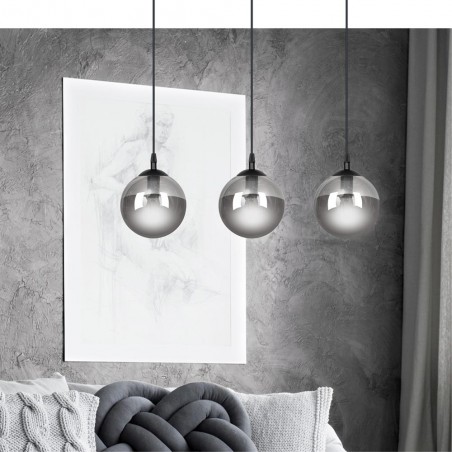 Ceiling Track Lamp Sagan Graphite (3 lights)