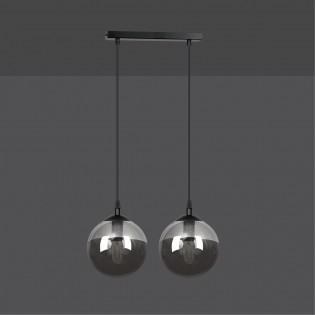 Ceiling Track Lamp Sagan Graphite (2 lights)